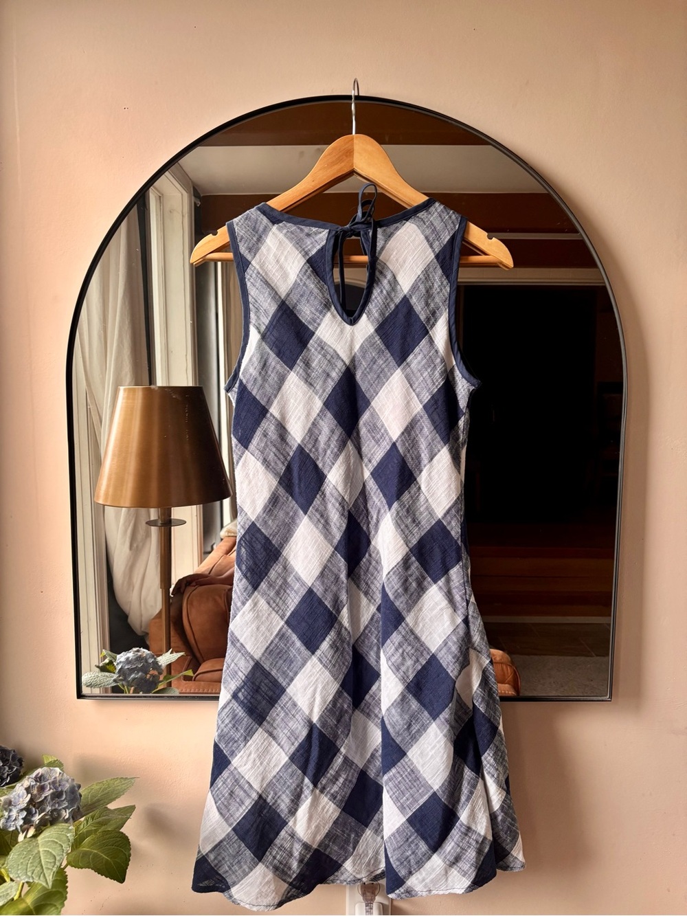 TRIBAL JEANS | linen sleeveless dress | size xs - Picture 3 of 3